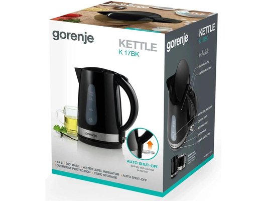 Чайник электрический GORENJE K17BK